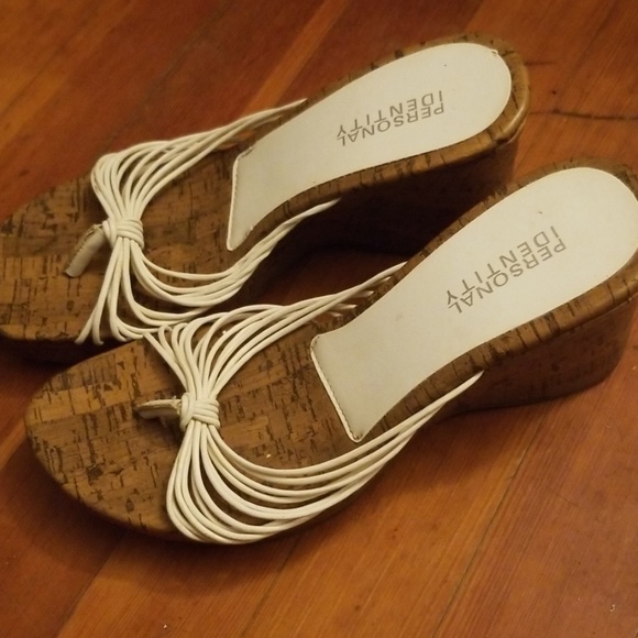 Wedge sandal heels size 8 - Picture 4 of 4